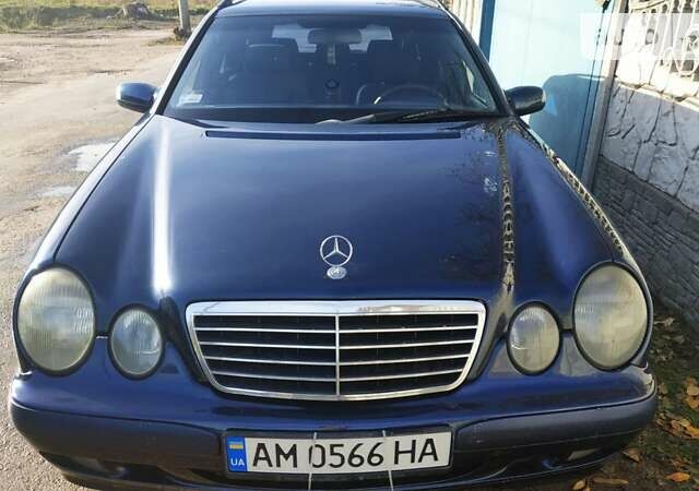 Синий Мерседес Е-Класс, объемом двигателя 2.2 л и пробегом 560 тыс. км за 4500 $, фото 6 на Automoto.ua