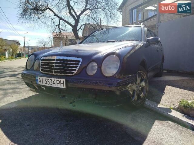 Синий Мерседес Е-Класс, объемом двигателя 2.4 л и пробегом 620 тыс. км за 2400 $, фото 6 на Automoto.ua