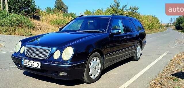 Синій Мерседес Е-Клас, об'ємом двигуна 3.2 л та пробігом 384 тис. км за 6000 $, фото 4 на Automoto.ua