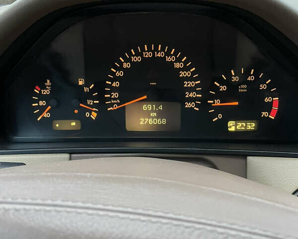 Синій Мерседес Е-Клас, об'ємом двигуна 2.8 л та пробігом 277 тис. км за 5200 $, фото 16 на Automoto.ua