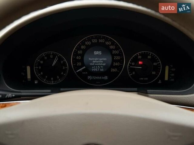 Синий Мерседес Е-Класс, объемом двигателя 3.2 л и пробегом 320 тыс. км за 6700 $, фото 12 на Automoto.ua