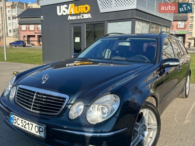 Синій Мерседес Е-Клас, об'ємом двигуна 2.2 л та пробігом 530 тис. км за 7999 $, фото 1 на Automoto.ua