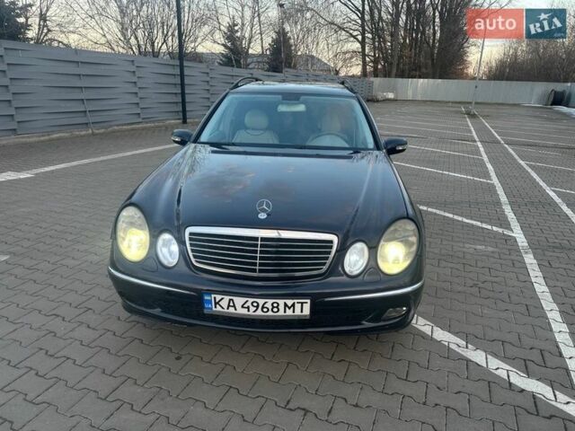 Синий Мерседес Е-Класс, объемом двигателя 3.22 л и пробегом 260 тыс. км за 6200 $, фото 1 на Automoto.ua