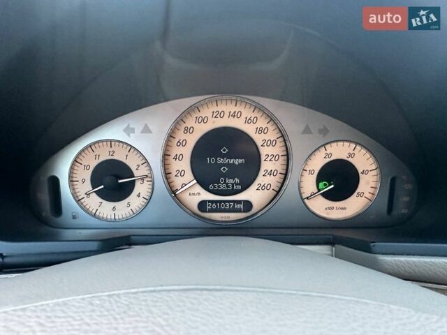 Синий Мерседес Е-Класс, объемом двигателя 3.22 л и пробегом 260 тыс. км за 6200 $, фото 11 на Automoto.ua