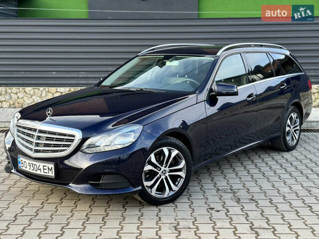 Синий Мерседес Е-Класс, объемом двигателя 2.2 л и пробегом 220 тыс. км за 12999 $, фото 4 на Automoto.ua