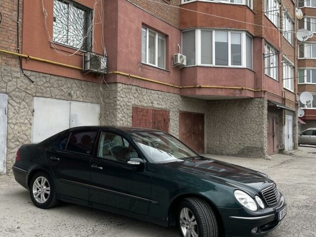 Зеленый Мерседес Е-Класс, объемом двигателя 2.7 л и пробегом 347 тыс. км за 3000 $, фото 1 на Automoto.ua