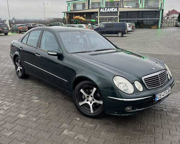 Зеленый Мерседес Е-Класс, объемом двигателя 2.7 л и пробегом 517 тыс. км за 5299 $, фото 1 на Automoto.ua