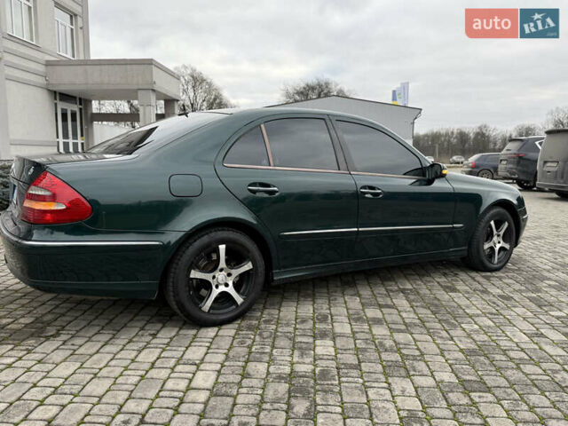 Зеленый Мерседес Е-Класс, объемом двигателя 2.69 л и пробегом 318 тыс. км за 6500 $, фото 9 на Automoto.ua
