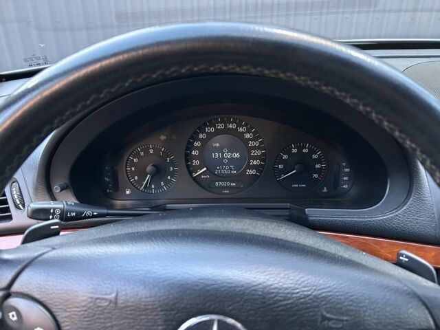 Мерседес Е-Клас 2006 у Дніпро (Дніпропетровську) на Automoto.ua Зелений Мерседес Е-Клас, об'ємом двигуна 3 л та пробігом 98 тис. км за 13000 $, фото 11 на Automoto.ua