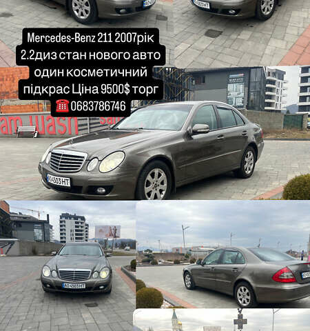 Зеленый Мерседес Е-Класс, объемом двигателя 2.2 л и пробегом 332 тыс. км за 9000 $, фото 18 на Automoto.ua