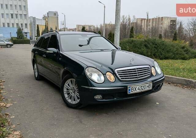 Зеленый Мерседес Е-Класс, объемом двигателя 3 л и пробегом 310 тыс. км за 6800 $, фото 2 на Automoto.ua