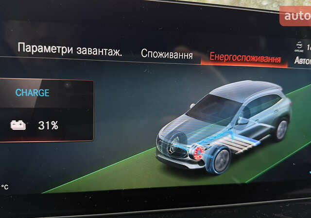 Білий Мерседес EQA, об'ємом двигуна 0 л та пробігом 6 тис. км за 40000 $, фото 9 на Automoto.ua