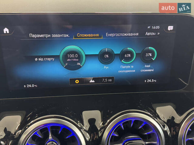 Чорний Мерседес EQA, об'ємом двигуна 0 л та пробігом 95 тис. км за 27999 $, фото 59 на Automoto.ua