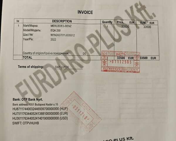 Черный Мерседес EQA, объемом двигателя 0 л и пробегом 183 тыс. км за 25900 $, фото 35 на Automoto.ua