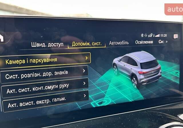 Чорний Мерседес EQA, об'ємом двигуна 0 л та пробігом 38 тис. км за 33300 $, фото 33 на Automoto.ua