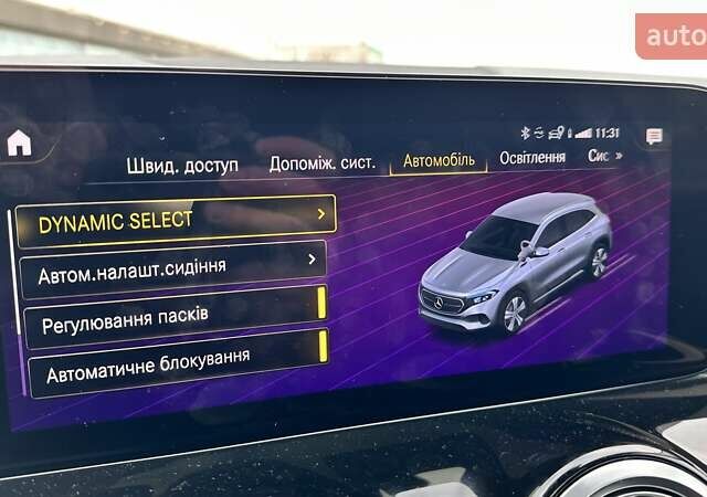 Чорний Мерседес EQA, об'ємом двигуна 0 л та пробігом 38 тис. км за 33300 $, фото 34 на Automoto.ua