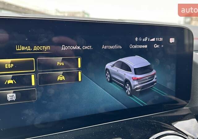 Чорний Мерседес EQA, об'ємом двигуна 0 л та пробігом 38 тис. км за 33300 $, фото 31 на Automoto.ua