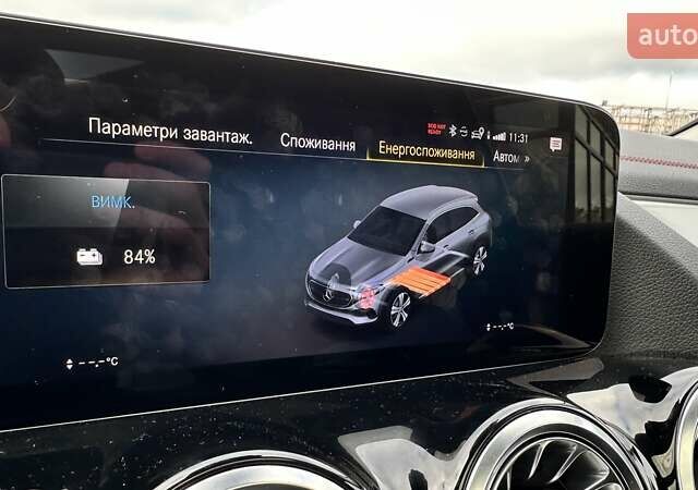 Чорний Мерседес EQA, об'ємом двигуна 0 л та пробігом 38 тис. км за 33300 $, фото 30 на Automoto.ua