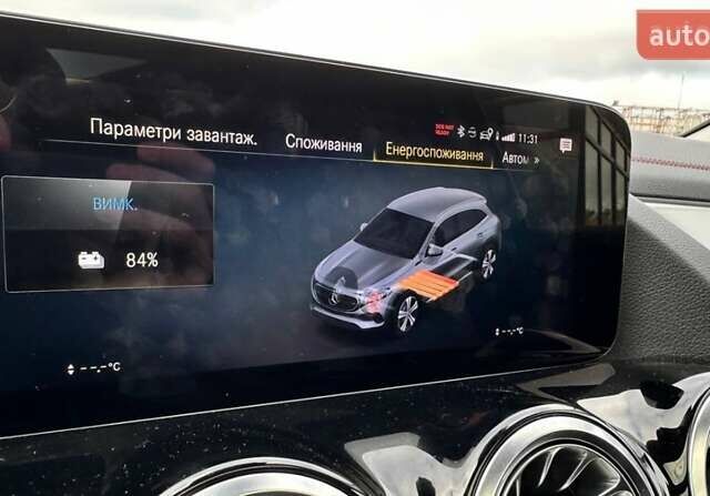 Черный Мерседес EQA, объемом двигателя 0 л и пробегом 39 тыс. км за 32900 $, фото 30 на Automoto.ua