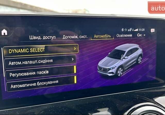 Черный Мерседес EQA, объемом двигателя 0 л и пробегом 39 тыс. км за 32900 $, фото 33 на Automoto.ua