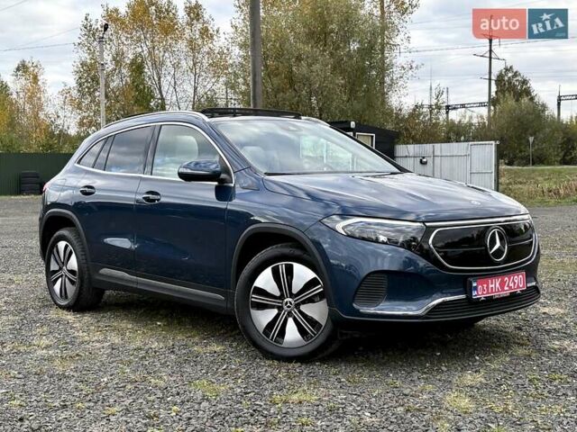 Синий Мерседес EQA, объемом двигателя 0 л и пробегом 68 тыс. км за 25900 $, фото 4 на Automoto.ua