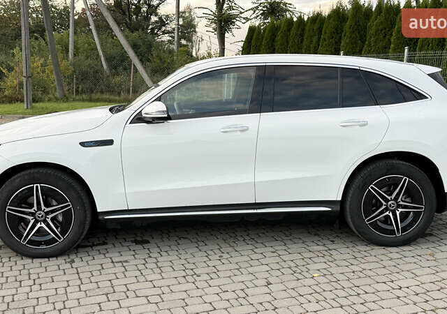 Белый Мерседес EQC, объемом двигателя 0 л и пробегом 80 тыс. км за 37000 $, фото 5 на Automoto.ua