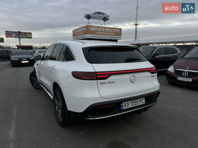 Белый Мерседес EQC, объемом двигателя 0 л и пробегом 42 тыс. км за 42500 $, фото 6 на Automoto.ua