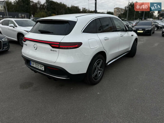 Белый Мерседес EQC, объемом двигателя 0 л и пробегом 42 тыс. км за 42500 $, фото 8 на Automoto.ua