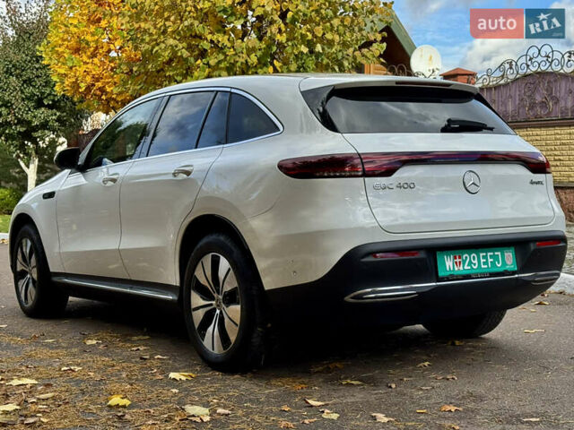 Белый Мерседес EQC, объемом двигателя 0 л и пробегом 70 тыс. км за 34999 $, фото 10 на Automoto.ua