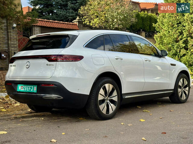 Белый Мерседес EQC, объемом двигателя 0 л и пробегом 70 тыс. км за 34999 $, фото 9 на Automoto.ua