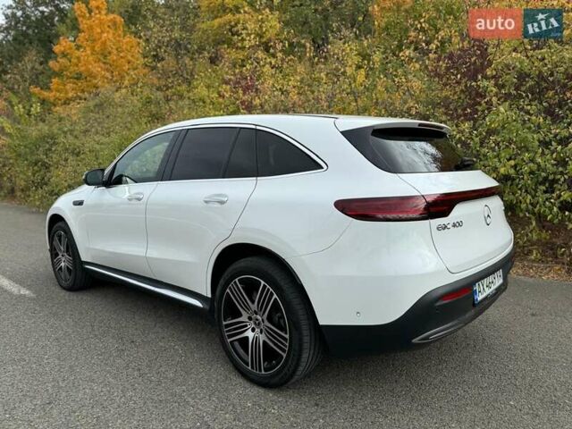 Белый Мерседес EQC, объемом двигателя 0 л и пробегом 27 тыс. км за 49999 $, фото 8 на Automoto.ua