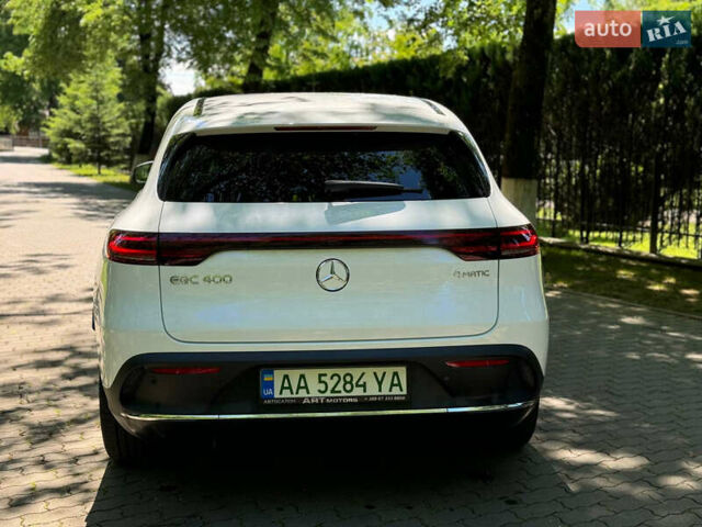 Белый Мерседес EQC, объемом двигателя 0 л и пробегом 31 тыс. км за 43000 $, фото 4 на Automoto.ua