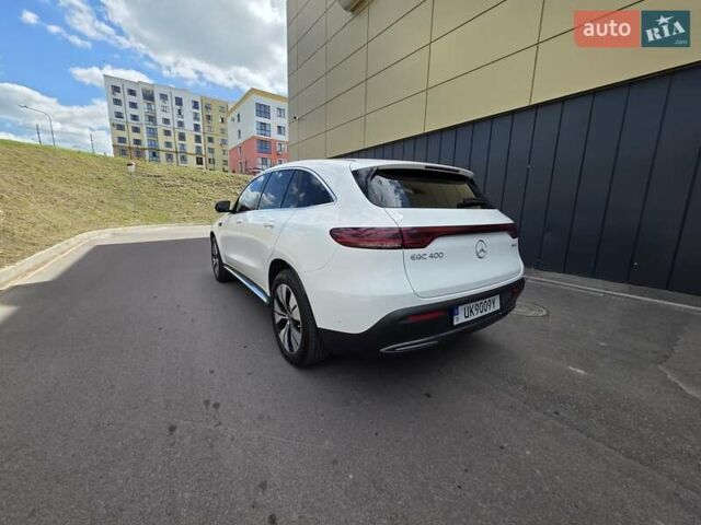 Белый Мерседес EQC, объемом двигателя 0 л и пробегом 61 тыс. км за 39000 $, фото 5 на Automoto.ua