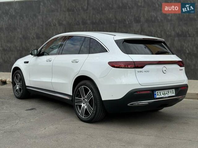 Белый Мерседес EQC, объемом двигателя 0 л и пробегом 27 тыс. км за 49999 $, фото 2 на Automoto.ua
