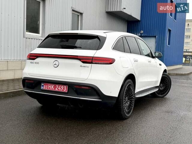 Белый Мерседес EQC, объемом двигателя 0 л и пробегом 11 тыс. км за 44800 $, фото 9 на Automoto.ua