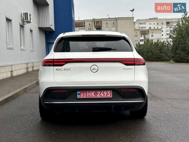 Белый Мерседес EQC, объемом двигателя 0 л и пробегом 11 тыс. км за 44800 $, фото 11 на Automoto.ua