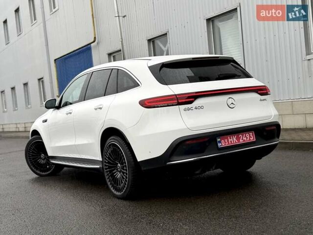 Белый Мерседес EQC, объемом двигателя 0 л и пробегом 11 тыс. км за 44800 $, фото 13 на Automoto.ua