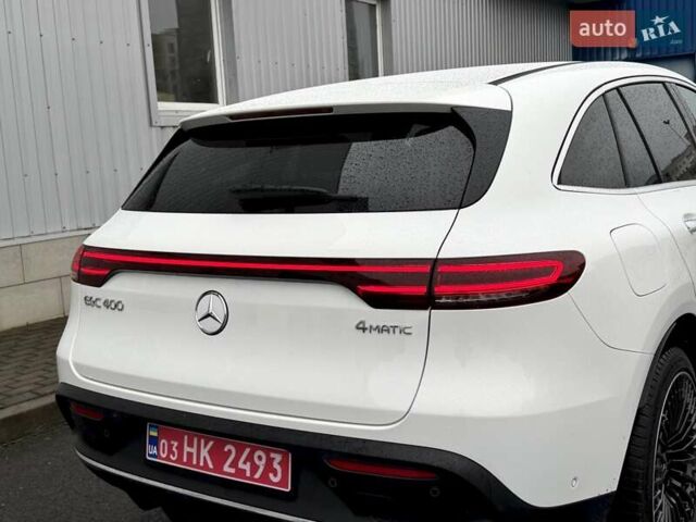 Белый Мерседес EQC, объемом двигателя 0 л и пробегом 11 тыс. км за 44800 $, фото 10 на Automoto.ua