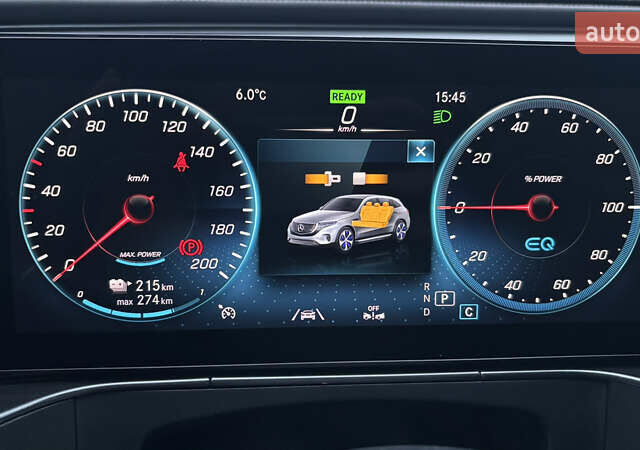 Белый Мерседес EQC, объемом двигателя 0 л и пробегом 75 тыс. км за 45000 $, фото 2 на Automoto.ua