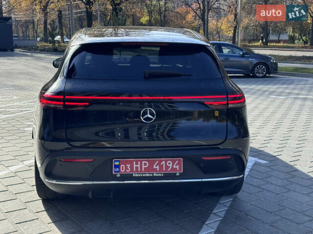 Черный Мерседес EQC, объемом двигателя 0 л и пробегом 75 тыс. км за 36500 $, фото 4 на Automoto.ua