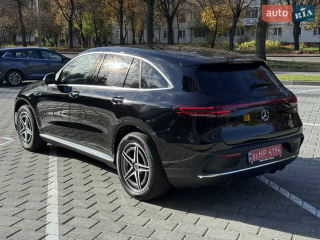 Черный Мерседес EQC, объемом двигателя 0 л и пробегом 75 тыс. км за 36500 $, фото 5 на Automoto.ua