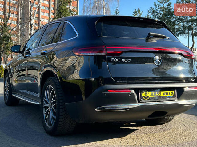 Чорний Мерседес EQC, об'ємом двигуна 0 л та пробігом 120 тис. км за 33700 $, фото 4 на Automoto.ua