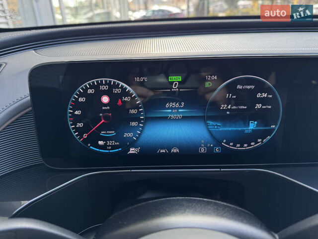 Черный Мерседес EQC, объемом двигателя 0 л и пробегом 75 тыс. км за 36500 $, фото 9 на Automoto.ua