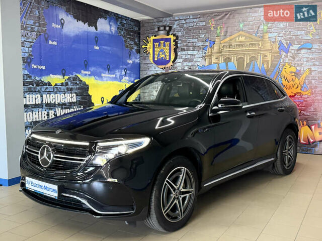 Черный Мерседес EQC, объемом двигателя 0 л и пробегом 54 тыс. км за 43999 $, фото 1 на Automoto.ua