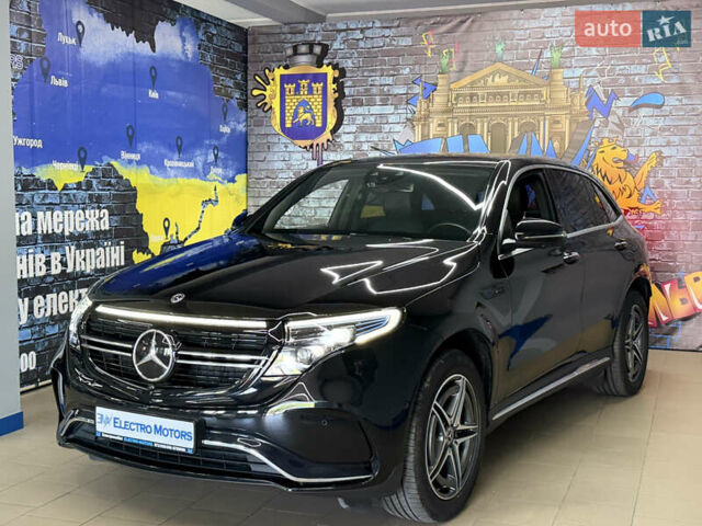 Черный Мерседес EQC, объемом двигателя 0 л и пробегом 54 тыс. км за 43999 $, фото 4 на Automoto.ua