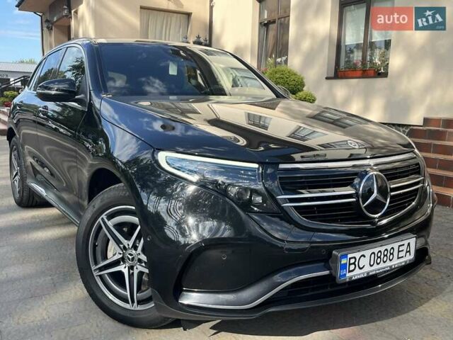 Черный Мерседес EQC, объемом двигателя 0 л и пробегом 54 тыс. км за 39800 $, фото 1 на Automoto.ua