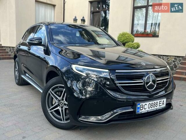Черный Мерседес EQC, объемом двигателя 0 л и пробегом 54 тыс. км за 39800 $, фото 4 на Automoto.ua
