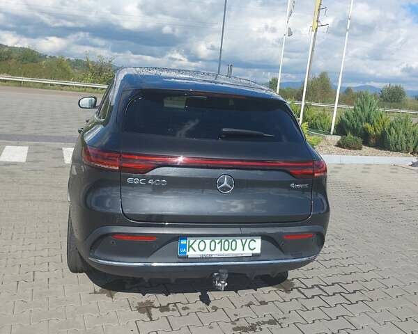 Чорний Мерседес EQC, об'ємом двигуна 0 л та пробігом 57 тис. км за 37000 $, фото 3 на Automoto.ua