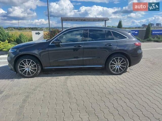 Чорний Мерседес EQC, об'ємом двигуна 0 л та пробігом 57 тис. км за 37000 $, фото 1 на Automoto.ua