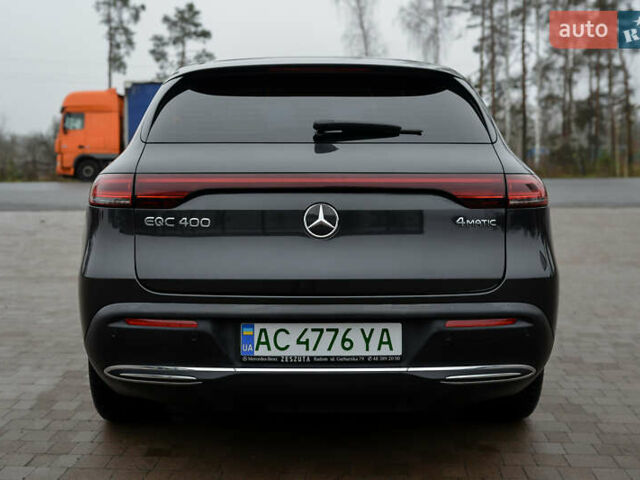 Чорний Мерседес EQC, об'ємом двигуна 0 л та пробігом 75 тис. км за 35500 $, фото 5 на Automoto.ua